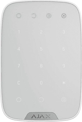 Изображение Ajax KeyPad white, bezprzewodowa klawiatura dotykowa (8706)