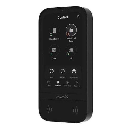 Изображение Ajax Wireless keypad with touch screen (Black)