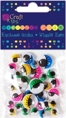 Picture of Akson Ruchome oczka z RZSAMI MIX - KOLOROWE 36 szt uniw
