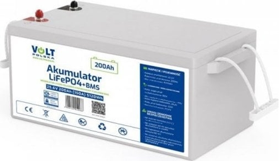 Изображение Akumulator LiFePO4 25,6V 200 Ah (150A)