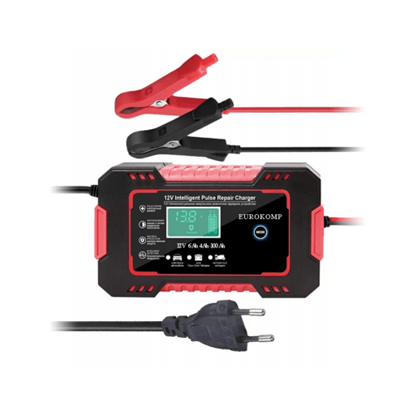 Изображение Akumulatoru Lādētājs 12V 6A | LCD displejs | DC 13.8-15.5V | 100W