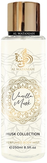 Изображение AL WATANIAH Musk Collection Vanilla Musk BODY MIST 250ml