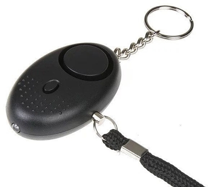 Picture of Alarm osobisty GUARD Scorpion z latark LED, czarny, syrena 120dB (YC-003-BL)