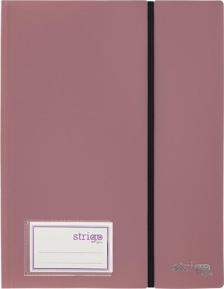 Attēls no Album ofertowy A4 30kosz. z gumk ciemnoró STRIGO