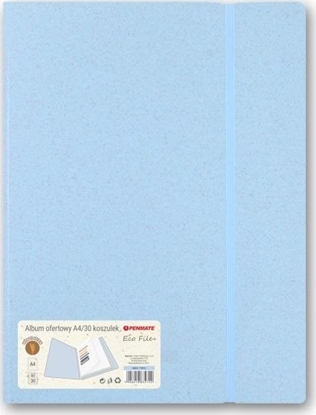 Picture of Album ofertowy PENMATE A4-30 koszulek ECO FILE+ niebieski