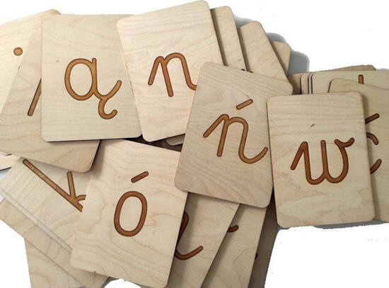 Picture of Alfabet polski - mae litery pisane