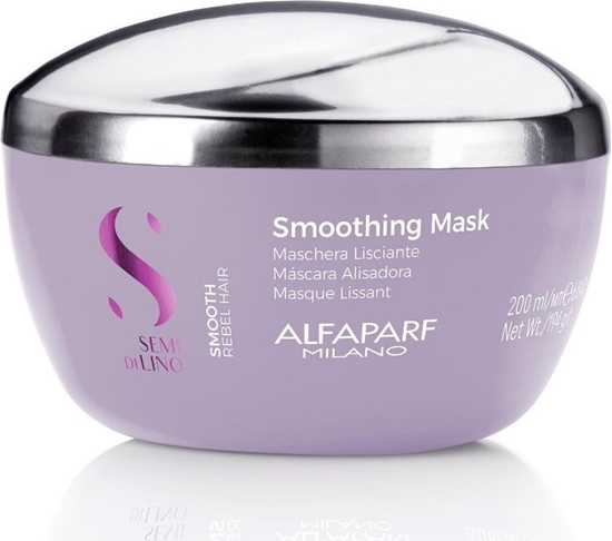 Изображение alfaparf milano Alfaparf Semi Di Lino Smooth maska wygadzajca 200ml