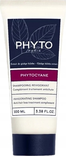 Изображение Alkotest PHYTO_Cyane Revitalising szampon do wosów 100ml