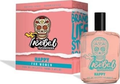 Изображение Alkotest REBEL Happy Women EDT spray 100ml