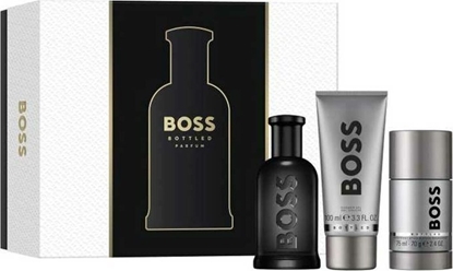 Изображение Alkotest SET HUGO BOSS Bottled PARFUM spray 100ml + STICK 75ml + SHOWER GEL 100ml