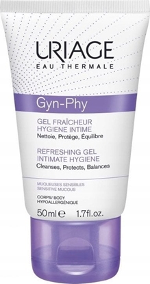 Изображение Alkotest URIAGE_Gyn-Phy Intimate Hygiene Refreshing Gel odwieajcy el do higieny intymnej 50ml