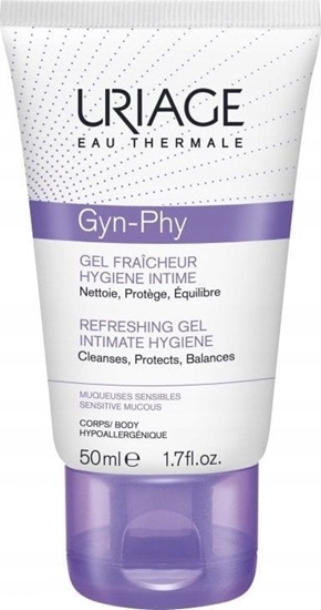 Изображение Alkotest URIAGE_Gyn-Phy Intimate Hygiene Refreshing Gel odwieajcy el do higieny intymnej 50ml