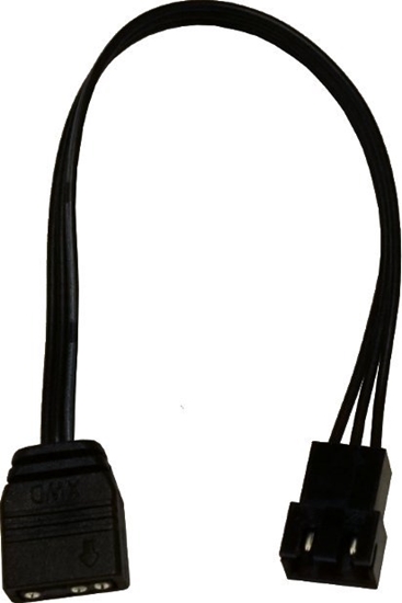 Изображение Alphacool Alphacool Verbindungskabel 3Pin auf 3pol Digital RGB - 15cm