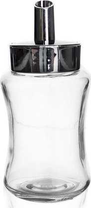 Picture of Alpina Cukiernica, CUKIERNICZKA szklana z dozownikiem, pojemnik, dozownik do cukru, na cukier