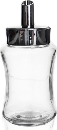 Picture of Alpina Cukiernica, CUKIERNICZKA szklana z dozownikiem, pojemnik, dozownik do cukru, na cukier