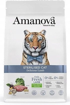 Picture of Amanova Cat Sterilised Delicious Lamb - jagnicina 4kg
