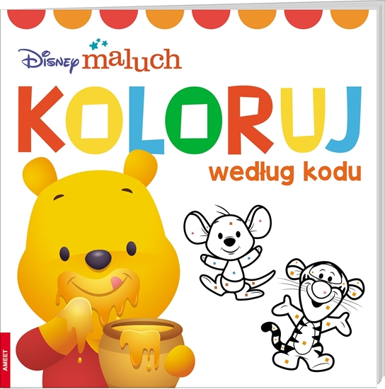 Picture of Ameet Ksieczka Disney maluch. Koloruj wedug kodu COLO-9201
