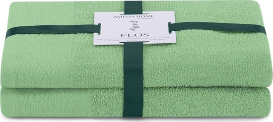 Picture of AmeliaHome Rcznik Flos zielony 50x90+70x130 AmeliaHome