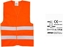 Изображение AMiO Kamizelka ostrzegawcza pomaraczowa SV-02 z certyfikatem