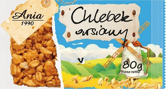 Picture of Ania Chlebek owsiany 80 g