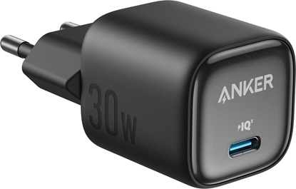 Attēls no ANKER Charger 30W kompaktes GaN Schnellladegert 1x USB-C schwarz