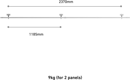 Picture of Anker SOLIX - Befestigungsklammer(n) fur Solarpanel - Geneigt - Silber (Packung mit 2)