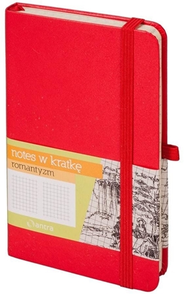 Attēls no Antra Notes A6 Kratka Romantyzm Czerwony