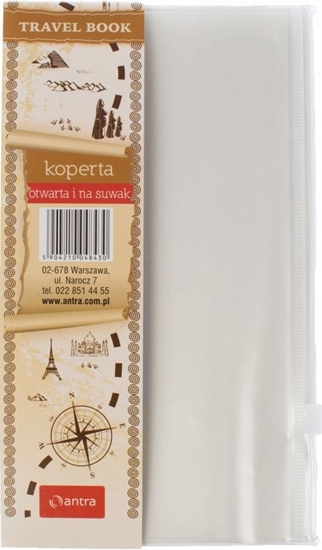 Picture of Antra Wkad - Podrónik Koperta otwarta i na suwak