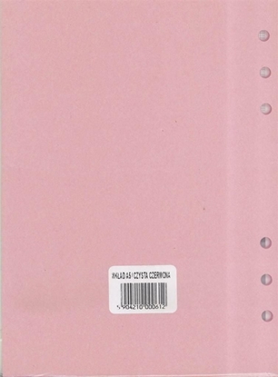 Picture of Antra Wkad do organizera A5 Czysta czerwona (270050)