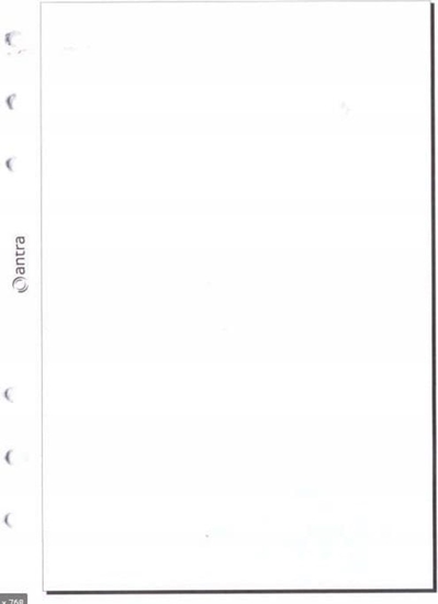 Picture of Antra Wkad do organizera A5/czysta biaa ANTRA