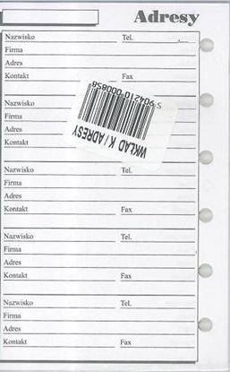 Picture of Antra Wkad do organizera K Adresy (270069)