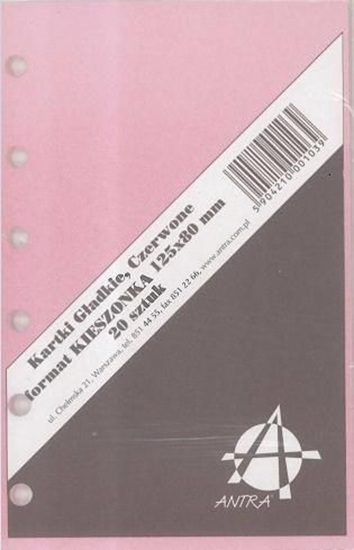 Picture of Antra Wkad do organizera K Czysta czerwona (270076)