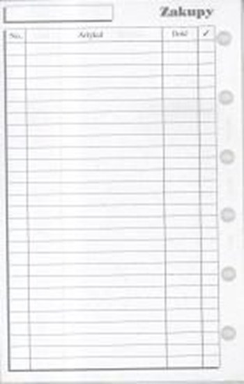 Picture of Antra Wkad do organizera K Zakupy (270079)