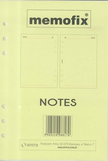 Picture of Antra Wkad do organizera MEM/A5 Notes (270059)