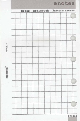 Picture of Antra Wkad do organizera MEM/M Notes (270098)