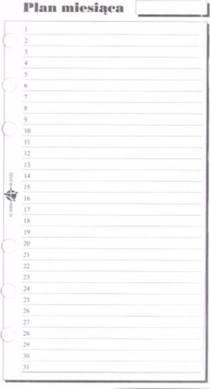 Picture of Antra Wkad do organizera ST Plan miesica ANTRA