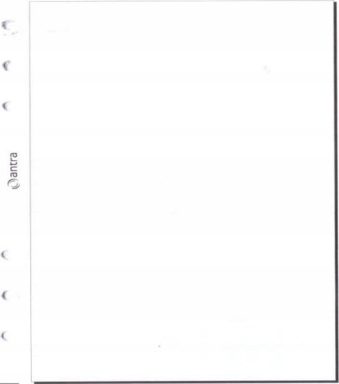 Picture of Antra Wkad do organizera ST/czysta biaa ANTRA