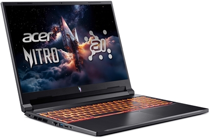 Attēls no Notebook Nitro V 16 AI ANV16-42-R4ZV    ESHELL/Ryzen 7 260/32GB/1TB/RTX5060/16 cali