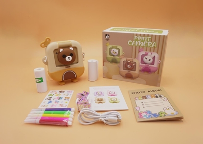 Изображение Aparat Fotograficzny z Funkcja Drukowania Misiu EDUKAMP