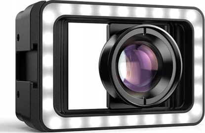 Attēls no Apexel Obiektyw Makro Do Telefonu Smartfona 100mm Hd + Lampa Led 40 / Cri 95+ / Apl-hb100fl23