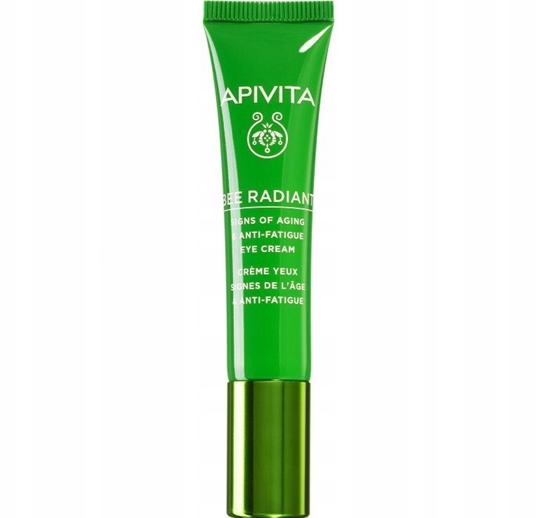 Изображение APIVITA_Bee Radiant Signs Of Aging & Anti-Fatigue Eye Cream krem pod oczy przeciw oznakom starzenia i zmczeniu 15ml