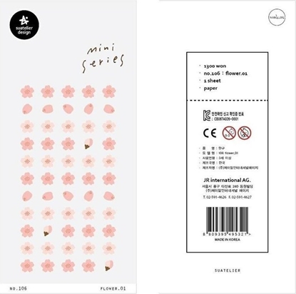 Picture of Apli Kids Naklejki Mini Kwiaty #1