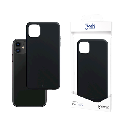 Attēls no Apple iPhone 11 - 3mk Matt Case black