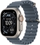 Picture of Smartwatch Apple Watch Ultra 3 GPS + Cellular 49mm Natural Titanium / Ocean Band Niebieski  (MEWH4QP-A)