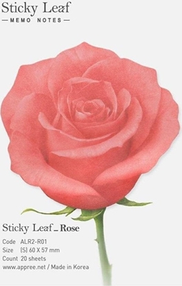 Attēls no Appree Kartki samoprzylepne - róa czerwona