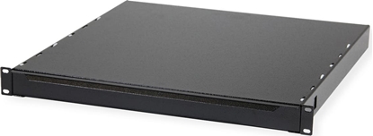 Attēls no Apranet 19"-Tastatureinschub 1 HE ohne Tastatur, schwarz