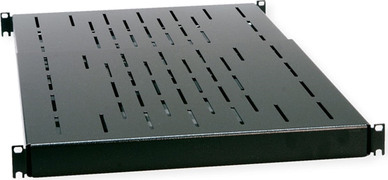 Picture of Apranet VARIplain 19"-Fachboden 1HE tiefenvariabel, schwarz