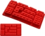 Attēls no Aptel AG433E FORMY DO WYPIEKÓW PCZKÓW KLOCKI LEGO SILIKON 10 szt czerwone
