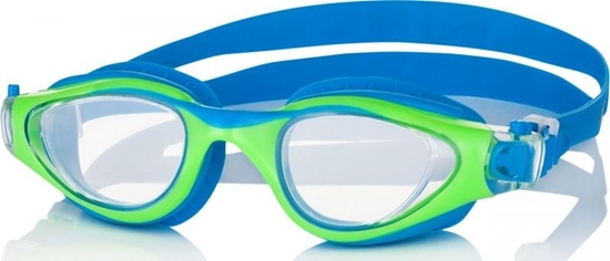 Изображение Aqua-Speed Okulary dziecice, pywackie MAORI zielono-niebieskie Aqua-Speed