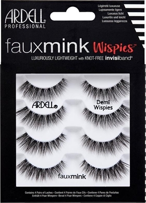 Изображение Ardell ARDELL_Faux Mink Wispies 4 pary sztucznych rzs na pasku Black
